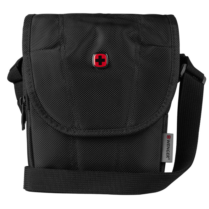 Wenger BC High, Flapover Crossbody Bag, Black ( R )