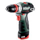 Metabo Cordless Drill Crwdriver POWERMAXX BS BL Q, 2*12V, 2Ah, case, 0.7kg (601749500)