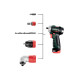 Metabo Cordless Drill Crwdriver POWERMAXX BS BL Q, 2*12V, 2Ah, case, 0.7kg (601749500)