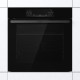 Gorenje Духова шафа електрична, 77л, A+, пара, дисплей, піроліз, чорний (BPS6737E07B)