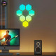 Govee Набор настенных светильников H6061 Glide Hexa Light Panels 10шт RGB Белый (B6061301)