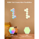 Govee Набор настенных светильников H6061 Glide Hexa Light Panels 10шт RGB Белый (B6061301)