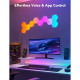Govee Набор настенных светильников H6061 Glide Hexa Light Panels 10шт RGB Белый (B6061301)