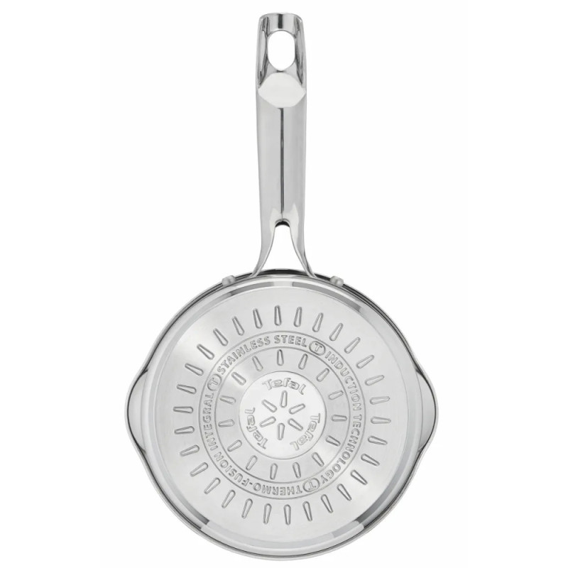 Tefal DUETTO+ Cookware Set, 6 Items, Stainless Steel, Glass (G719S655)