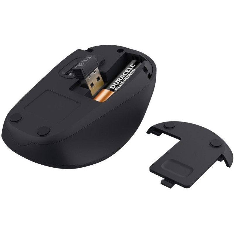 Trust Mouse Yvi+ Silent WL ECO BLACK (24549_TRUST)