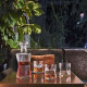 Bormioli Rocco Decanter with stopper Cassiopea, for strong drinks, 800ml, d255mm, glass, transparent