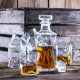 Bormioli Rocco Decanter with stopper Cassiopea, for strong drinks, 800ml, d255mm, glass, transparent