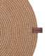 ARDESTO Serving mat, 38cm, polyester, paper twine, round (AR3316)