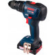 Bosch Шуруповерт-дрель ударный аккумуляторный GSB 18 V-50, 18В, 28/50 Нм, 20+2, 0-460-1800об/мин, 1.1кг, без АКБ и ЗУ (0.601.9H5.106)