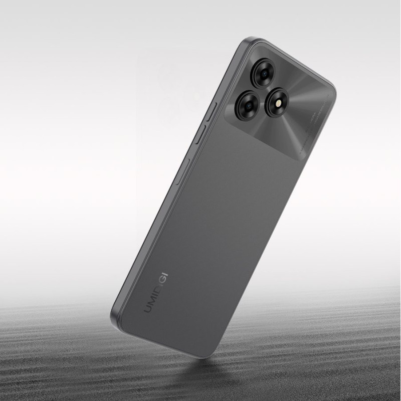 UMIDIGI Смартфон G5A (MP38) 6.52" 4/64ГБ, 2SIM, 5000мА·год, сірий (6973553523309)