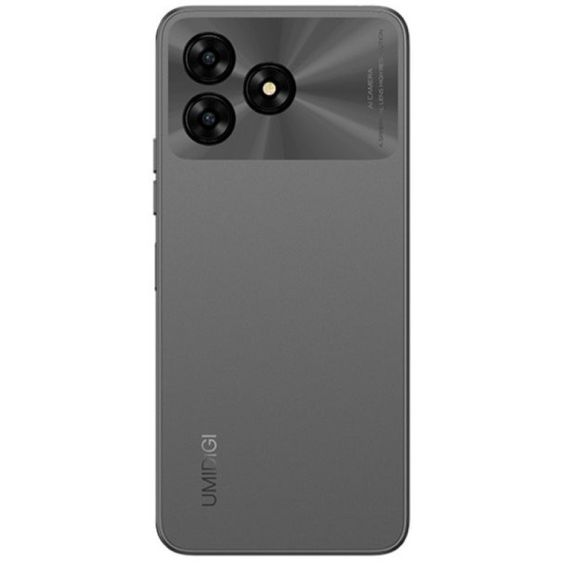 UMIDIGI Смартфон G5A (MP38) 6.52" 4/64ГБ, 2SIM, 5000мА·год, сірий (6973553523309)