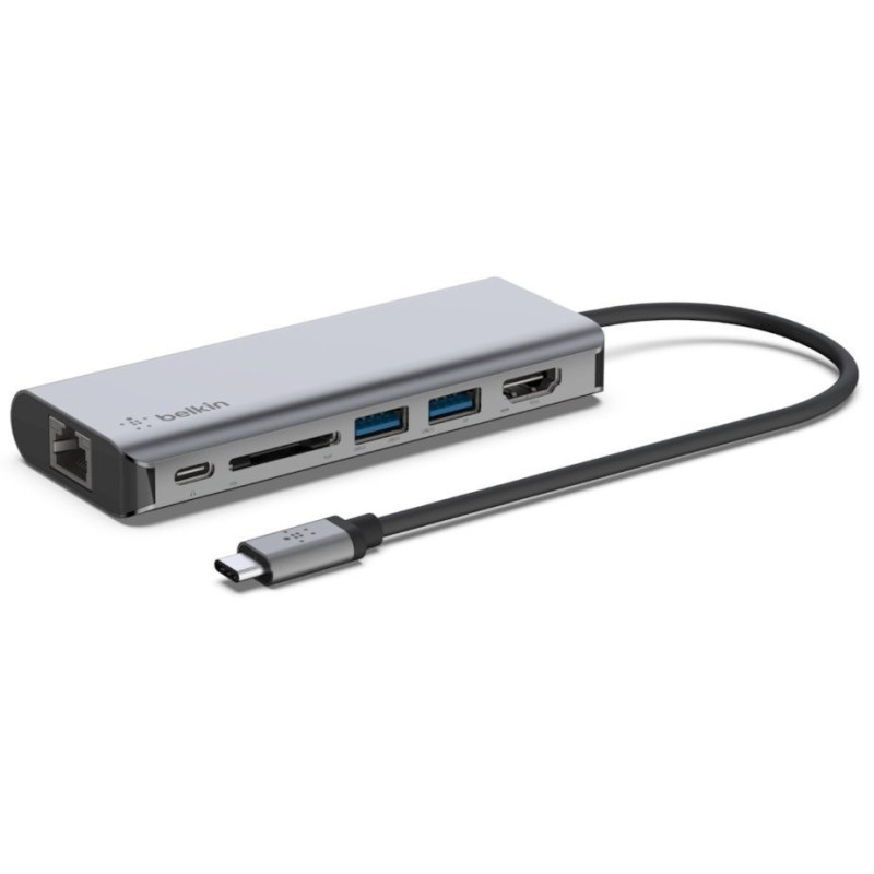 Belkin 6in1 USB-C Multiport Hub (AVC008BTSGY)