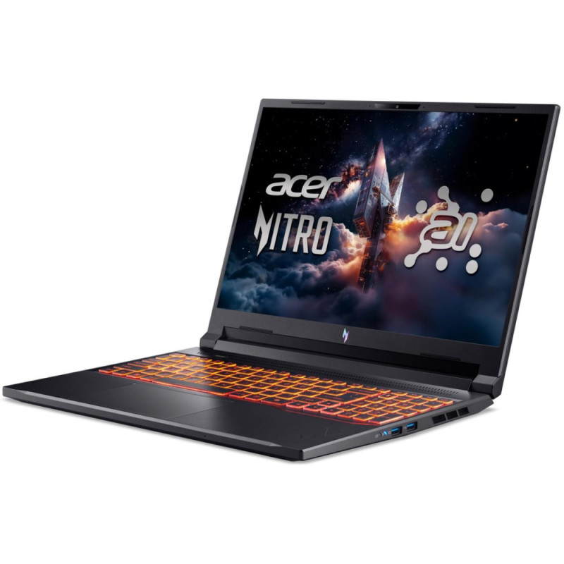 Acer Notebook Nitro V 16 ANV16-61 16  WUXGA IPS, AMD R5-340, 16GB, F512GB, NVD4050-6, Lin, black (NH.QULEU.004)