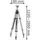 Bosch BT300HD tripod for optical levels, 5/8 , 122-295 cm, 7.2 kg (0.601.091.A00)