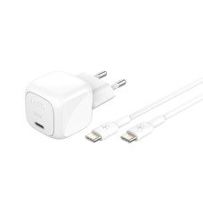 Belkin Wall Charger 30W USB-C PD PPS, 1M PVC C-С, white (WCA008KQ1MWH-B6)