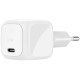 Belkin Wall Charger 30W USB-C PD PPS, 1M PVC C-С, white (WCA008KQ1MWH-B6)