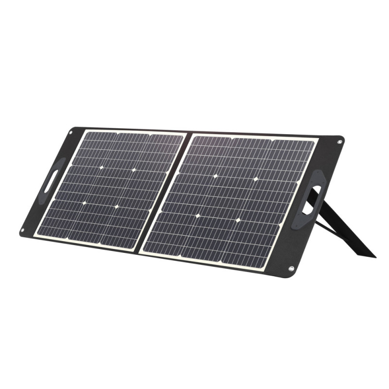 Segway Комплект Портативна електростанція CUBE 1000, 2584 Вт заг (R-Drive 4400 Вт), 1024 Вт/год, IPX3, BT, розширення ємності, швидка зарядка + портативна сонячна панель 2x100 Вт (AA.13.04.02.0004-ST2X100)