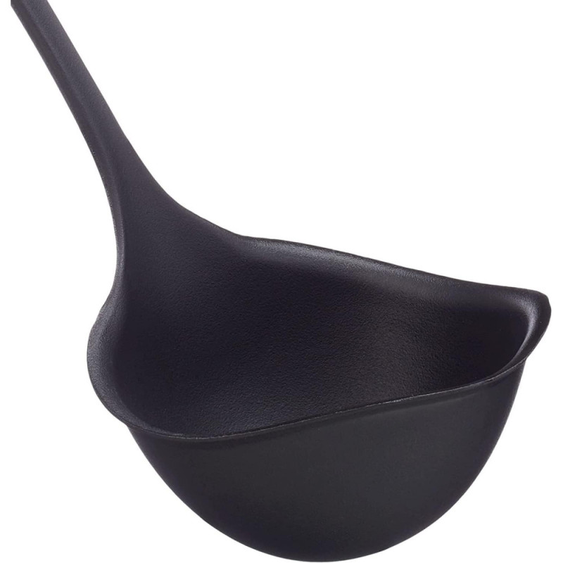 Fiskars Soup ladle, Essential, 28cm, plastic, black (1065594)