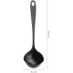Fiskars Soup ladle, Essential, 28cm, plastic, black (1065594)