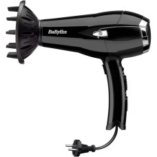 BaByliss Hair dryer, 2000W, 3 modes, ionization, cold blowing, black (D374DE)