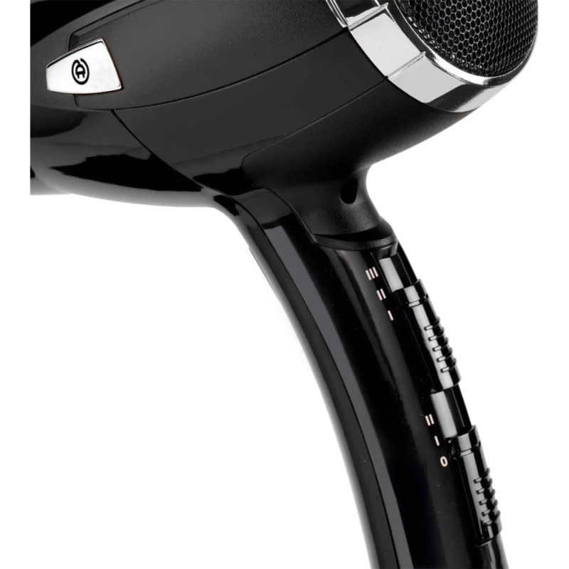 BaByliss Hair dryer, 2000W, 3 modes, ionization, cold blowing, black (D374DE)