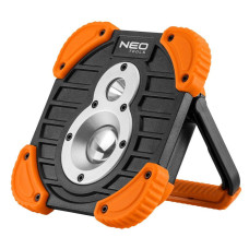 Neo Tools Прожектор, акум., 2600 мАгод, 3.7 Li-ion, 10 Вт + 3 Вт, 750+ 250 люмен (99-040)