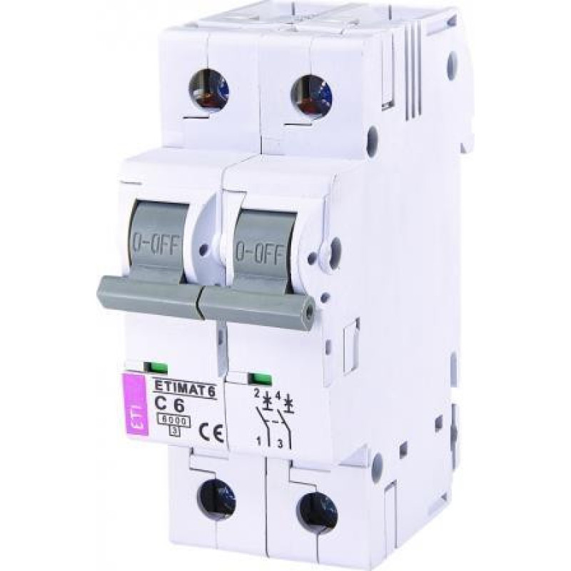 ETI ETIMAT 6 2p С 6А (6 kA) (2143512)