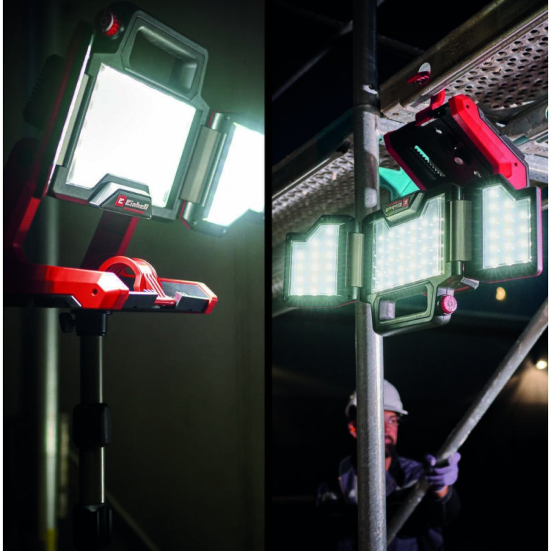 Einhell TP-CL 18/3000 Li Set battery flashlight - Solo, PXC, 18V, 60 LED, 200-3000lm, 5700K, 4.6kg (without battery and charger) (4514170)