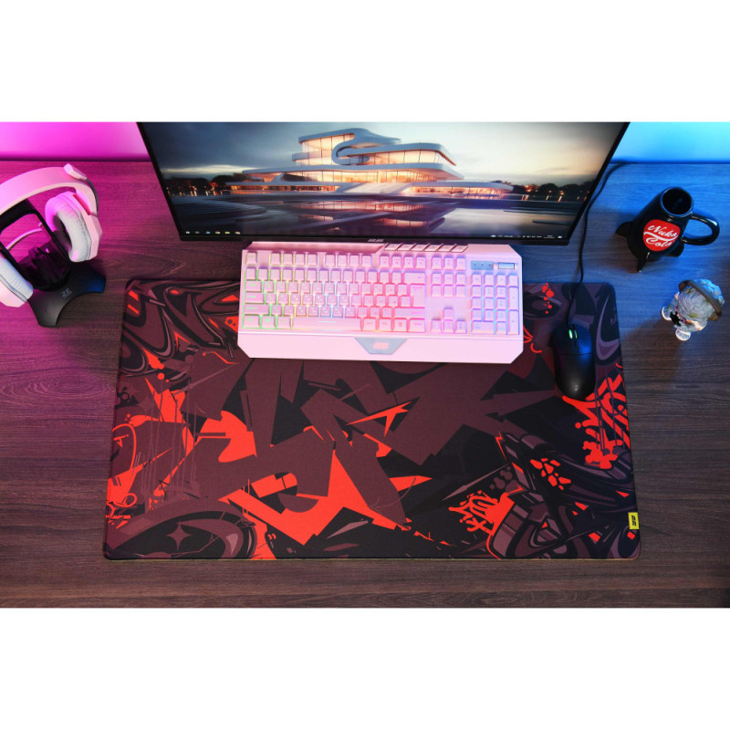 2E Gaming Mouse Pad PRO Speed D04, XL (800x450x3mm), multicolor (2E-SPEED-XL-D04-PRO)