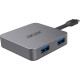 Acer Hub USB-С > 2xUSB-A3.2/USB-C/ HDMI, 0.15м, grey (HP.DSCAB.014)