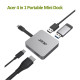 Acer Hub USB-С > 2xUSB-A3.2/USB-C/ HDMI, 0.15м, grey (HP.DSCAB.014)