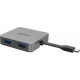 Acer Hub USB-С > 2xUSB-A3.2/USB-C/ HDMI, 0.15м, grey (HP.DSCAB.014)
