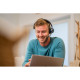 Poly Voyager 4310-M mono On-ear computer headset with BT700 adapter, USB-A, Bluetooth, omnidirectional, Acoustic fence, Microsoft Teams certificate, black (77Y91AA)