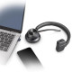Poly Voyager 4310-M mono On-ear computer headset with BT700 adapter, USB-A, Bluetooth, omnidirectional, Acoustic fence, Microsoft Teams certificate, black (77Y91AA)