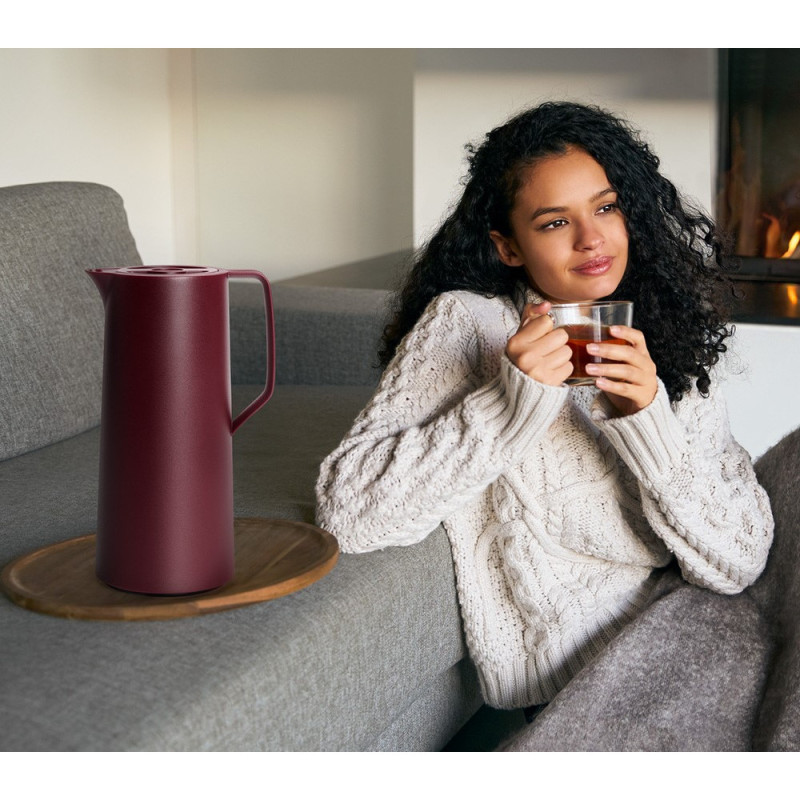 Tefal Thermojug Motiva, 1l, plastic, glass, burgundy (N4170210)