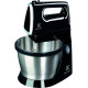 Electrolux stationary mixer 450W, nozzles-4, bowl-iron, 3.5 L, black