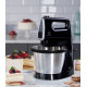 Electrolux stationary mixer 450W, nozzles-4, bowl-iron, 3.5 L, black