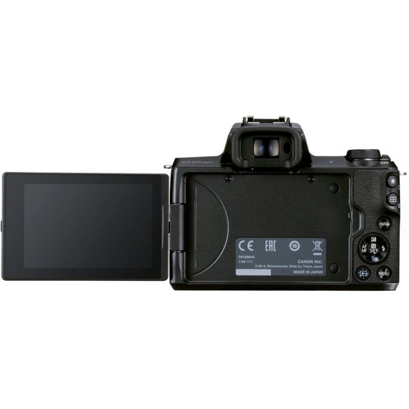 Canon EOS M50 Mk2 + 18-150 IS STM Kit Black (4728C044)