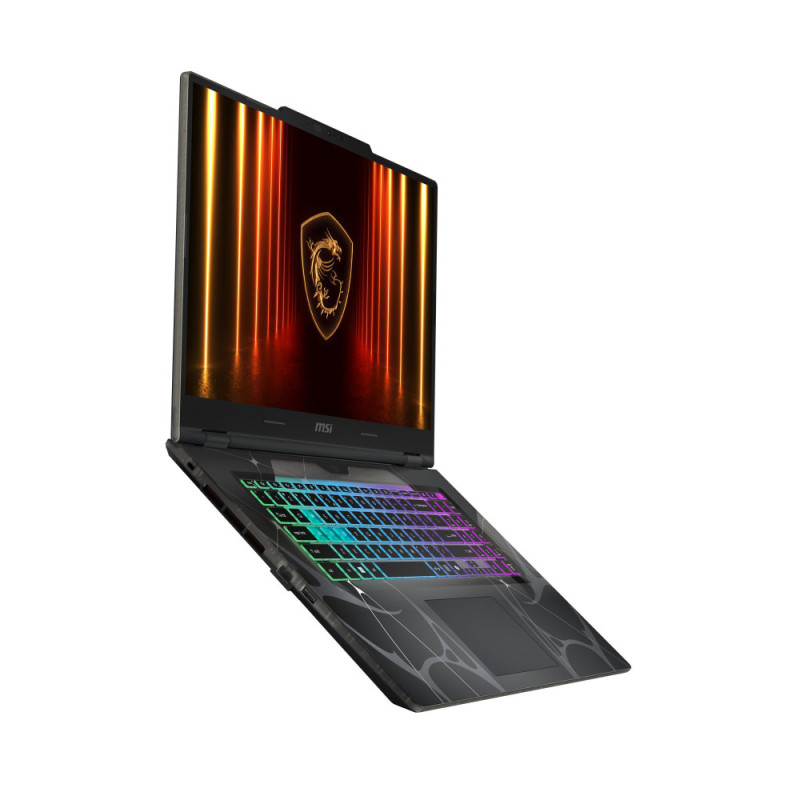 MSI Ноутбук MSI Cyborg 17 B2RWEKG-072XUA 17.3  FHD, Intel Core 7 240H, 16GB, F1TB, NVD5050-8, DOS, Напівпрозорий чорний (9S7-17U332-072)