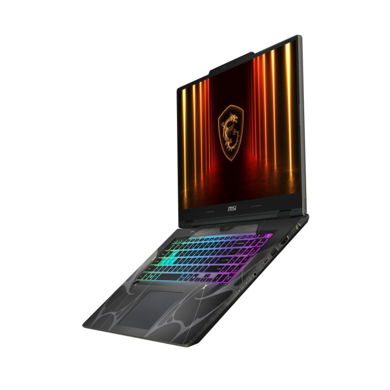 MSI Ноутбук MSI Cyborg 17 B2RWEKG-072XUA 17.3  FHD, Intel Core 7 240H, 16GB, F1TB, NVD5050-8, DOS, Напівпрозорий чорний (9S7-17U332-072)