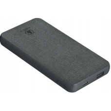 HAMA power bank Fabric 10, 10000mAh, USB-A/USB-C, 12Вт, grey