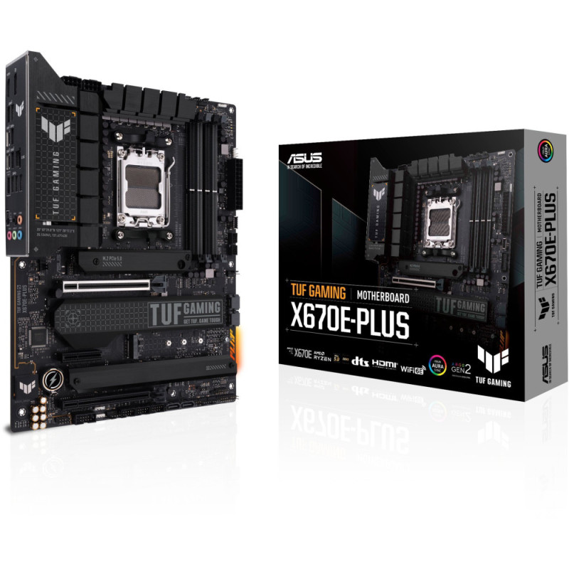 ASUS TUF GAMING X670E-PLUS sAM5 X670 4xDDR5 M.2 HDMI DP ATX