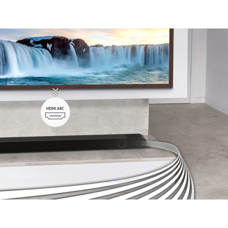 Samsung HW-S800B Soundbar 330W, 3.1.2, BT, HDMI-ARC, Wi-Fi, sub, Dolby Atmos, black (HW-S800B/UA)