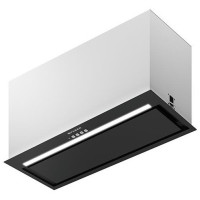 Faber Вытяжка встраиваемая, 70см, 1119м3ч, Inka Lux Evo Bk Matt A70, черный матовый (305.0665.356)