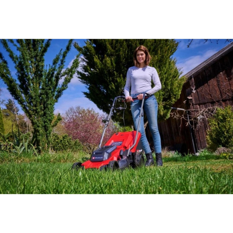 Einhell GC-EM 1600/37 lawnmower, 1600 W, 37 cm, 38 l, 20-60 mm, up to 700 m2, 10.8 kg (3400080)