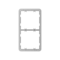 Ajax Frame 2 seats for LightSwitch Vertical 2-section switch frame (000037733)