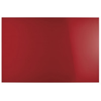 Magnetoplan Magnetic marker glass board 1500x1000 red Glassboard-Red (13408006)