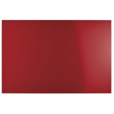 Magnetoplan Magnetic marker glass board 1500x1000 red Glassboard-Red (13408006)