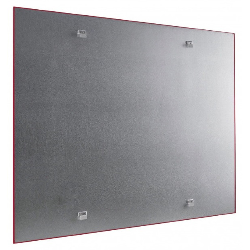 Magnetoplan Доска стеклянная магнитно-маркерная 1500x1000 красная Glassboard-Red UA (13408006)