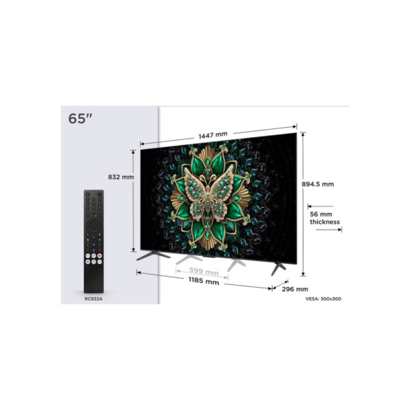 Телевизор TCL 65C6K